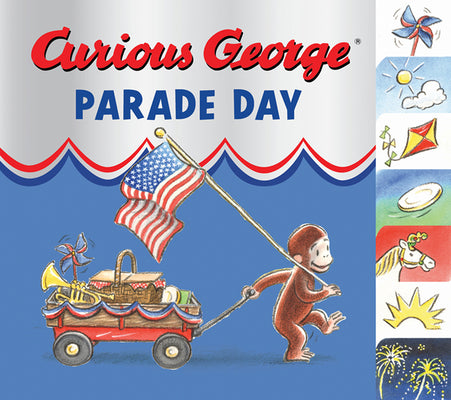 Curious George Parade Day tabbed board book
